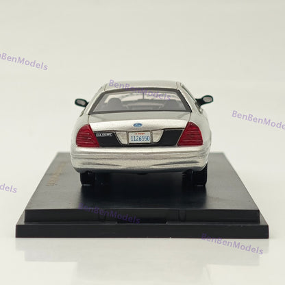 1/43 Superior Ford Crown Victo ia Silver Resin Model Car Limited Edition Used