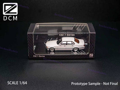 Pre-sale 1:64 DCM BMW Low Rider E32 7-Series / E34 5-Series / E38 7-Series L7