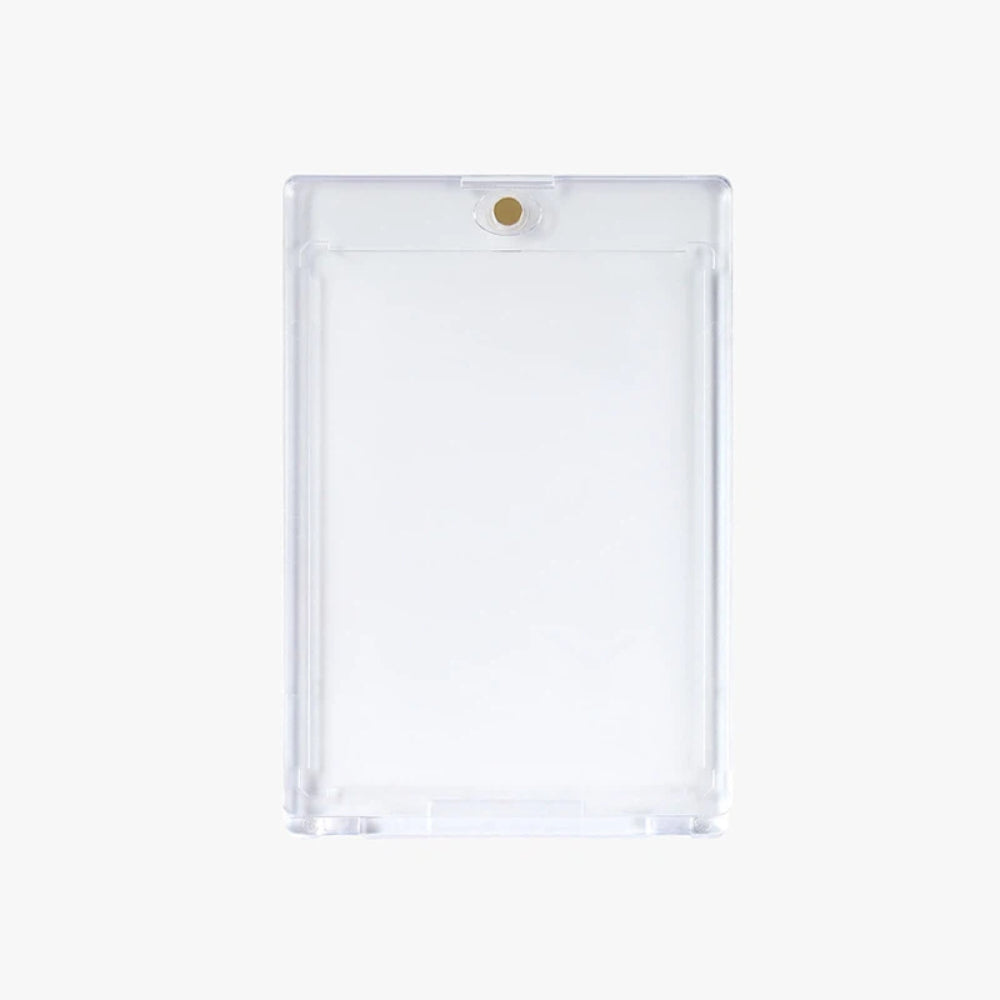 25pcs Clear Acrylic Magnetic Card Brick 35PT Trading Card Protector Display Holder for Sports & TCG Game Collectible Cards CCG Card Sleeves