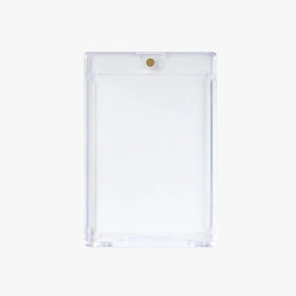 25pcs Clear Acrylic Magnetic Card Brick 35PT Trading Card Protector Display Holder for Sports & TCG Game Collectible Cards CCG Card Sleeves