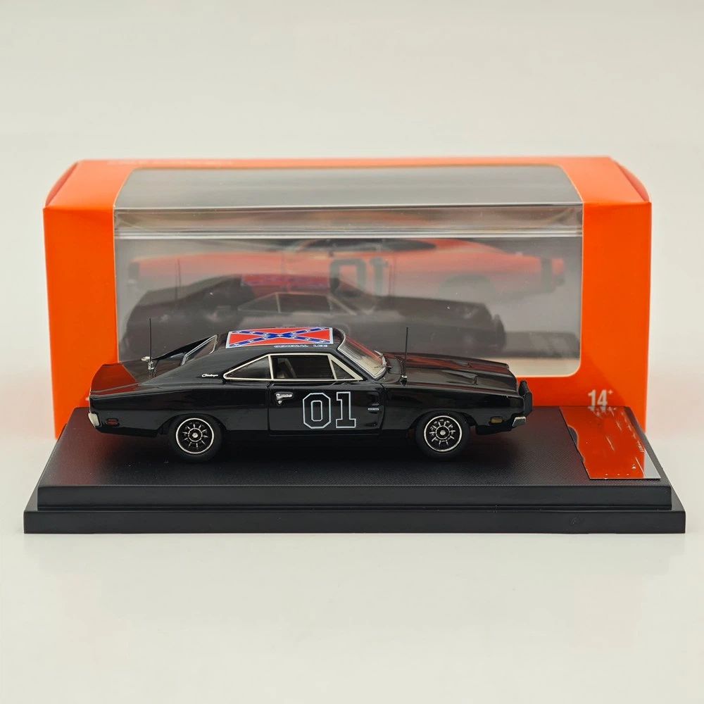 Mini Forge 1:64 1969 Charger RT style General Lee / with 1600 HP Twin-Turbo LS Diecast Motor Limited Edition Diecast Model Car