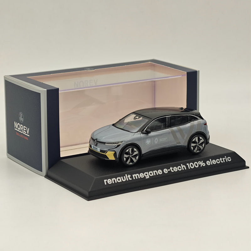 1/43 Norev Renault Megane E-Tech 100% Electric Partenaire Premium Diecast Grey