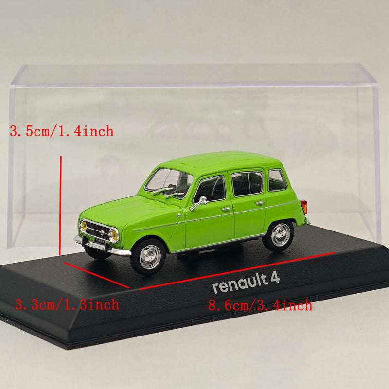 1/43 Norev Renault R4 1972 Diecast Models Car Limited Collection Green