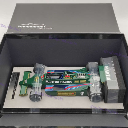 1/18 Tecnomodel Lotus 79 1979 1st Test Paul Ricard Nigel Mansell Mythos Series
