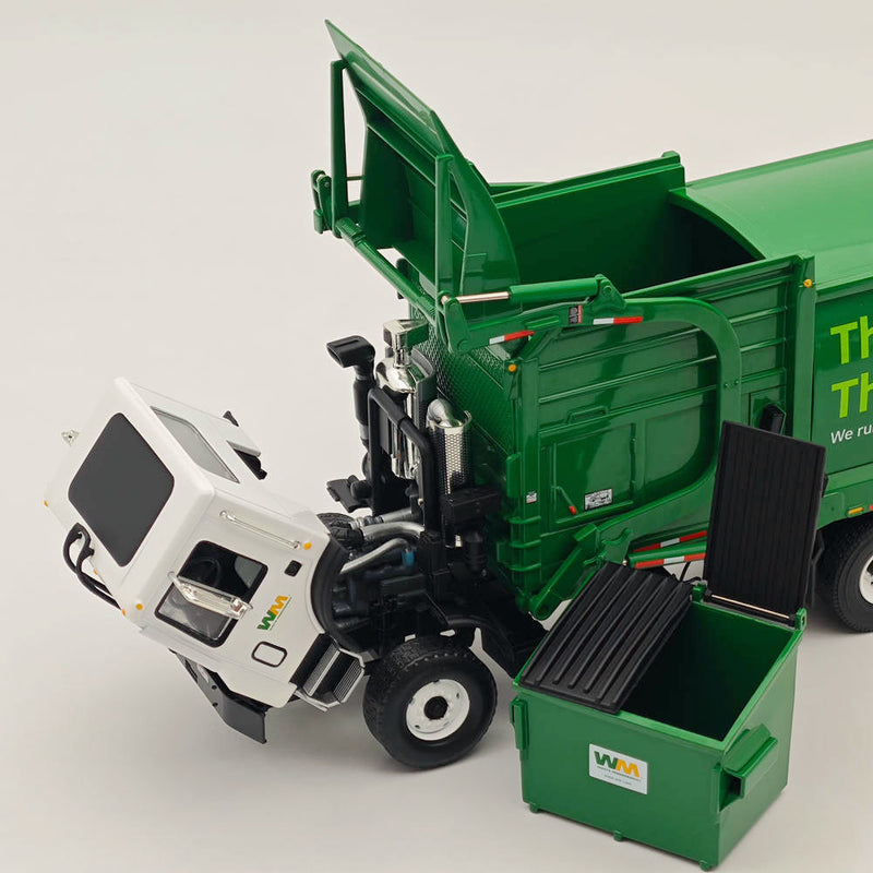 FIRST 1/34 MACK TERRAPRO TRONT LOAD REFUSE WITH CNG TAILGATE Green 10-4006