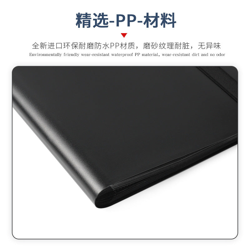 Elastic Band 9 Pocket Card Album Large Capacity 360 Slots PP Card Holder Book for Sports & TCG Collectible Trading Cards