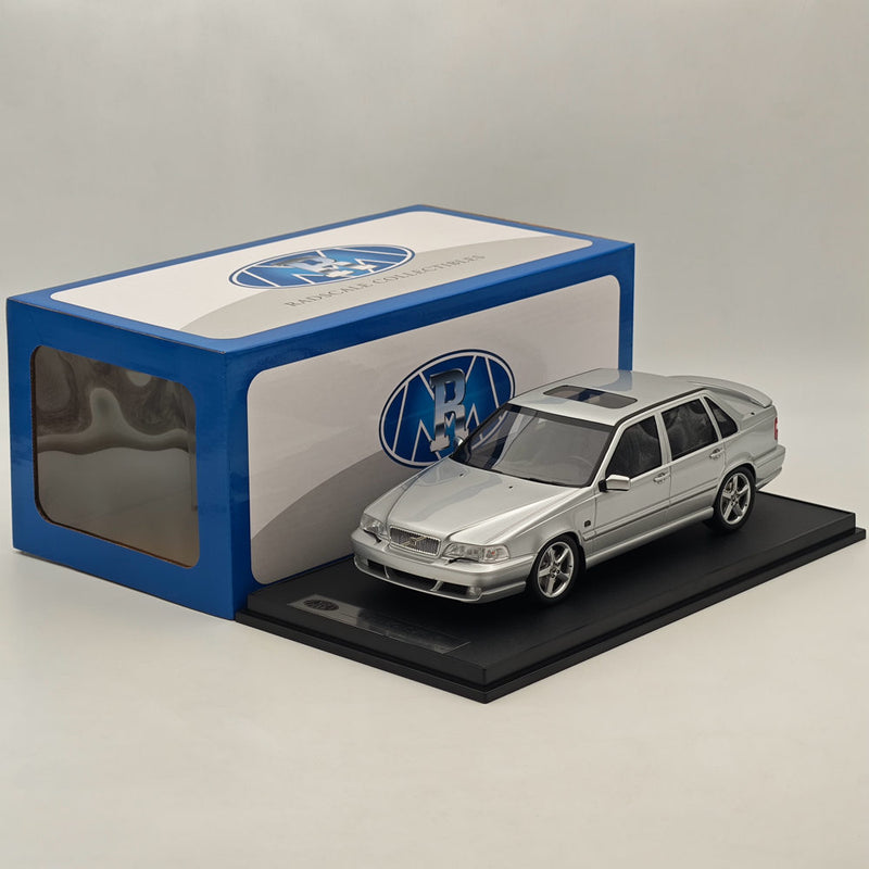 RAM Collectibles 1:18 VOLVO S70R 1998 RM-0012 Resin Model Car Limited Silver