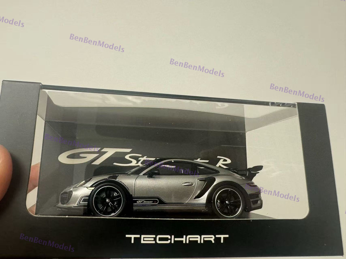 Pre-sale 1:43 Techart Porsche 911 (991-2) GT Street R Coupe Resin Model Car