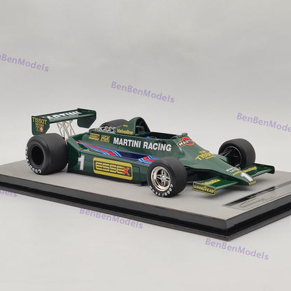 1/18 Tecnomodel Mythos Series Lotus 79 1979 ltaly GP Car #1 Mario Andretti Green