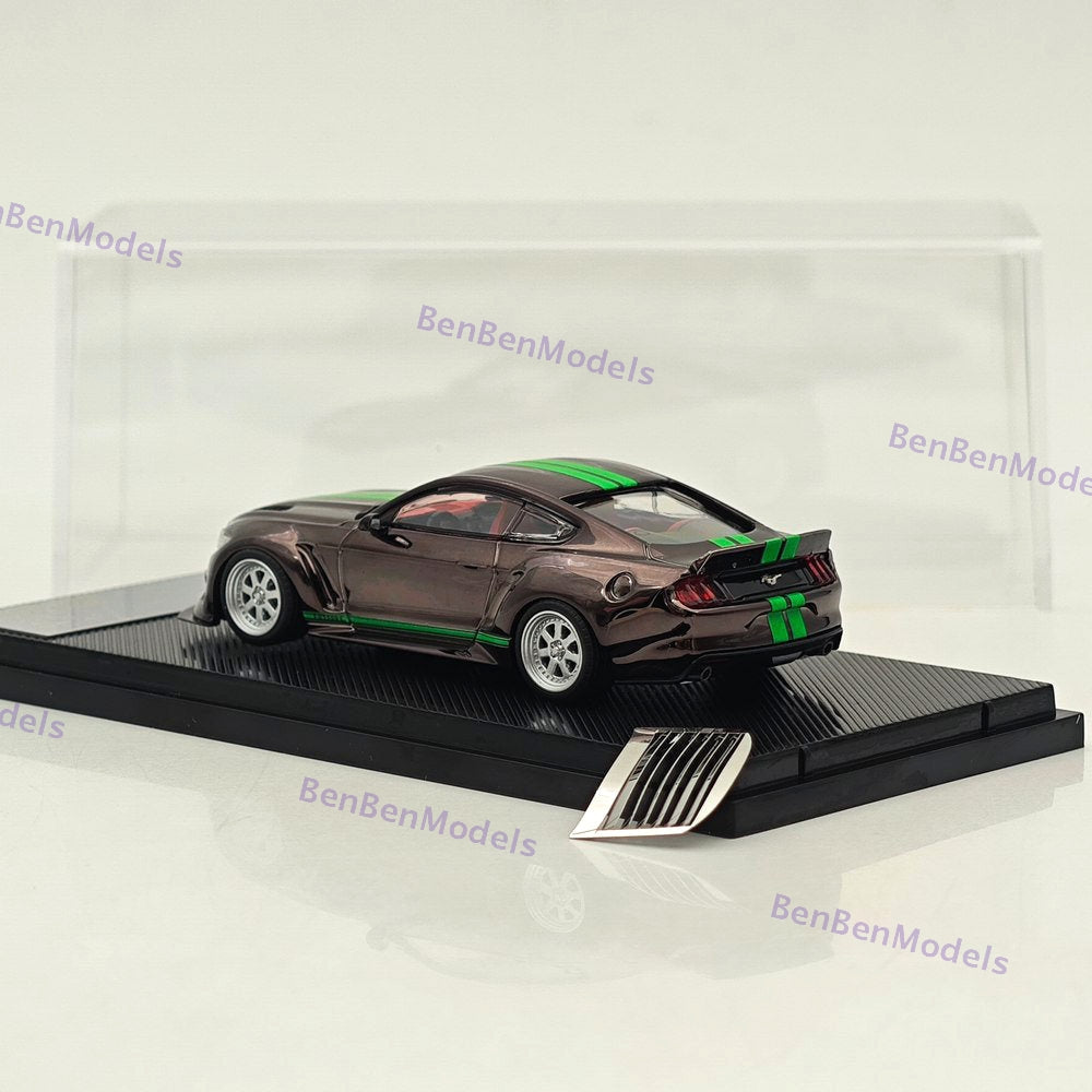 1:64 Liberty Mustang Gen.6 Clinched Widebody Muscle Sports Diecast Metal