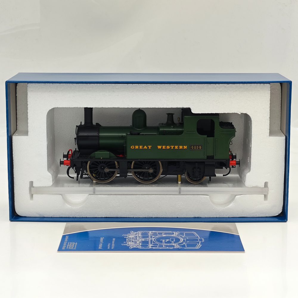 7S-006-003 Dapol 48xx O Gauge - 0-4-2T GWR green 'Great Western' lettering 4814