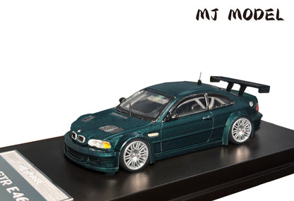 MJ 1:64 M3 GTR British Green Diecast Car Models Collectible - Limited Edition Gifts