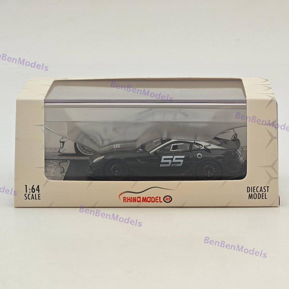 RM 1:64 599XX Racing Sports Model Diecast Car Model with Openable Hood