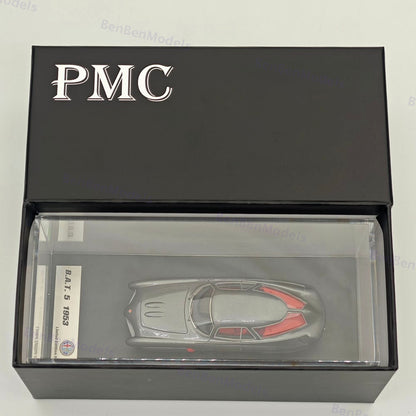 PMC 1/43 Alfa Romeo B.A.T. 5 1953 Grey Resin Model Car Limited Edittion 111