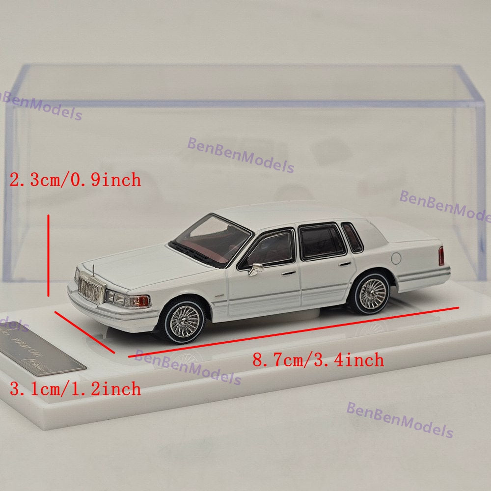 1/64 MK Miniatures Town Car Luxury Sedan Model Diecast Metal Car Limited