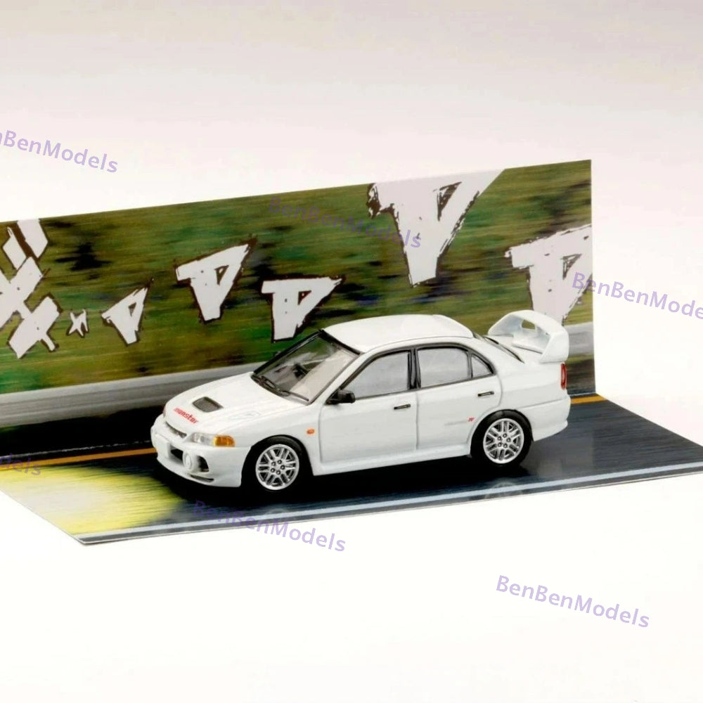 1/64 Hobby Japan Lancer RS Evolution IV INITIAL D EVO4 HJDMD005 White