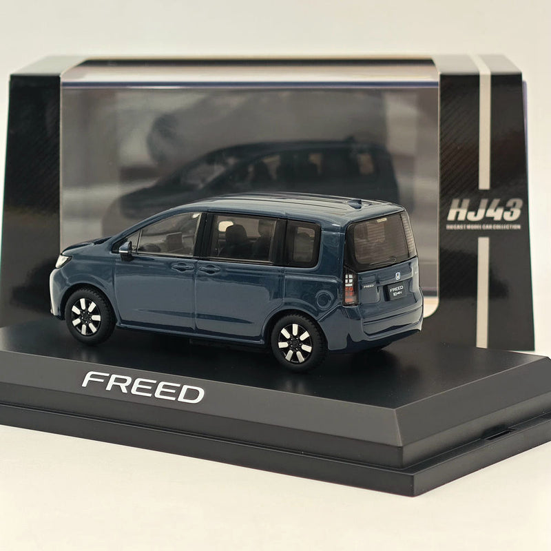 Hobby Japan 1/43 Honda FREED Seabed Blue Pearl HJ431009SB Diecast Model Car