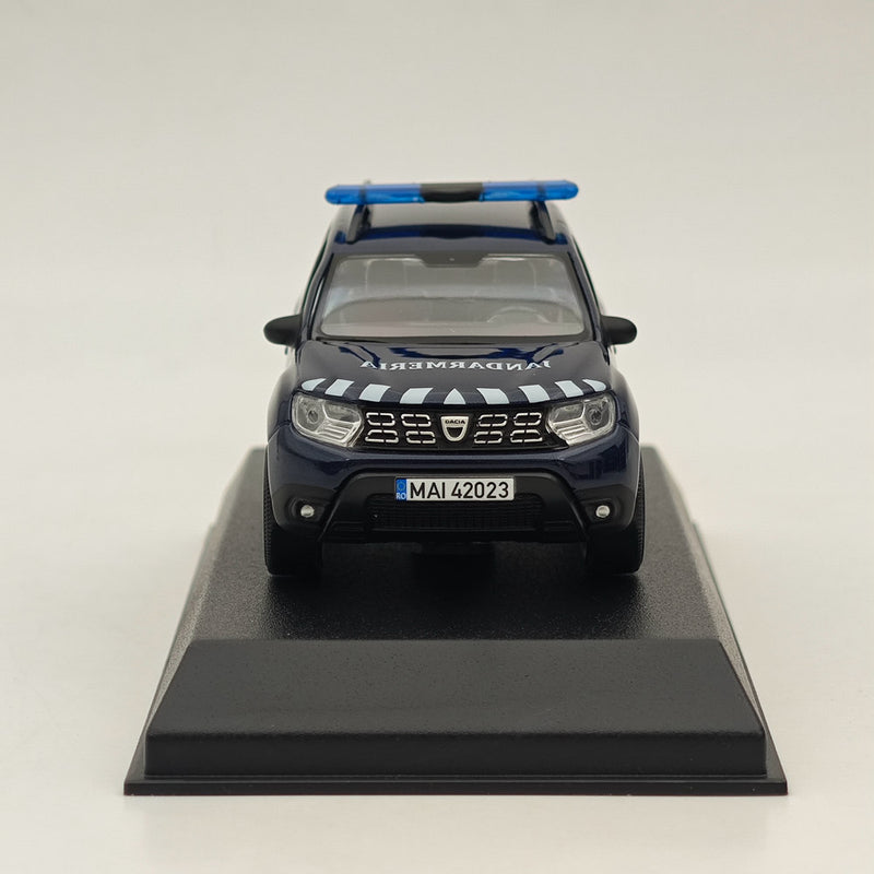 1/43 Norev Dacia Duster 2021 Jandarmeria Romana Blue Diecast Model Cars Limited