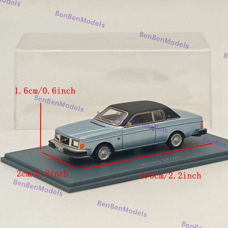 1/87 NEO SCALE MODELS Volvo 262C Resin Car Limited Collection Blue