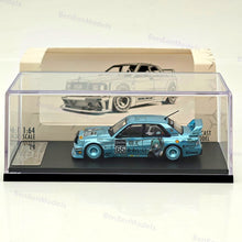 1/64 RM Mercedes Benz 190 EVO II Blue Wide-Body Modified Diecast Model Car