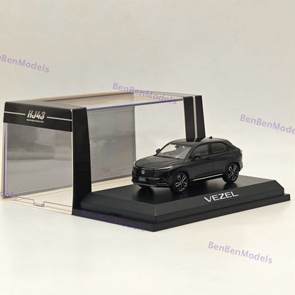 Hobby Japan 1/43 VEZEL Crystal Black Pearl HJ431002BK Diecast Model Car Limited