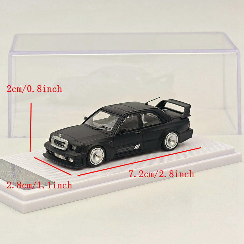 1/64 BSC Mercedes-Benz 190E 2.5-16 EVOLUTION III Black Diecast Models Car