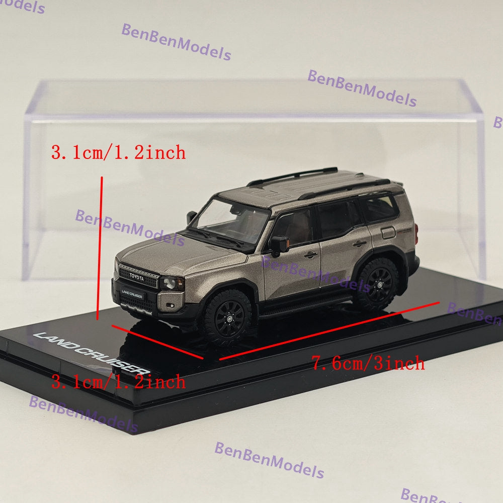 Hobby Japan Toyota Land Cruiser 250 (LHD) 1st Edition Diecast Model Car 1/64