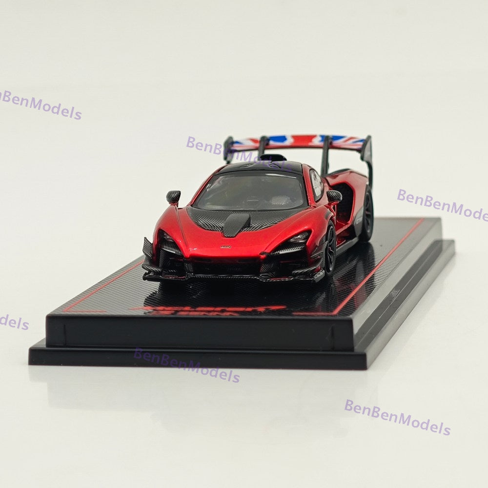 CM 1:64 McLaren Senna GTR Alloy Diecast Model Car Limited Ornaments Supercar