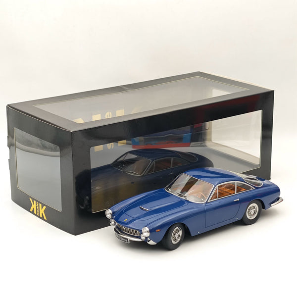 KK-Scale 1:18 Ferrari 250 GT Lusso 1962 Diecast Models Car Collection Blue