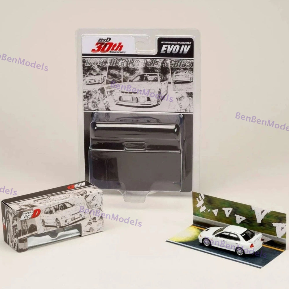 1/64 Hobby Japan Lancer RS Evolution IV INITIAL D EVO4 HJDMD005 White
