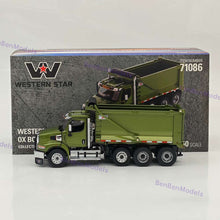 1/50 DM WESTERN STAR 49X SBFA OX BODIES STAMPEDE DUMP TRUCK Olive Green 71086