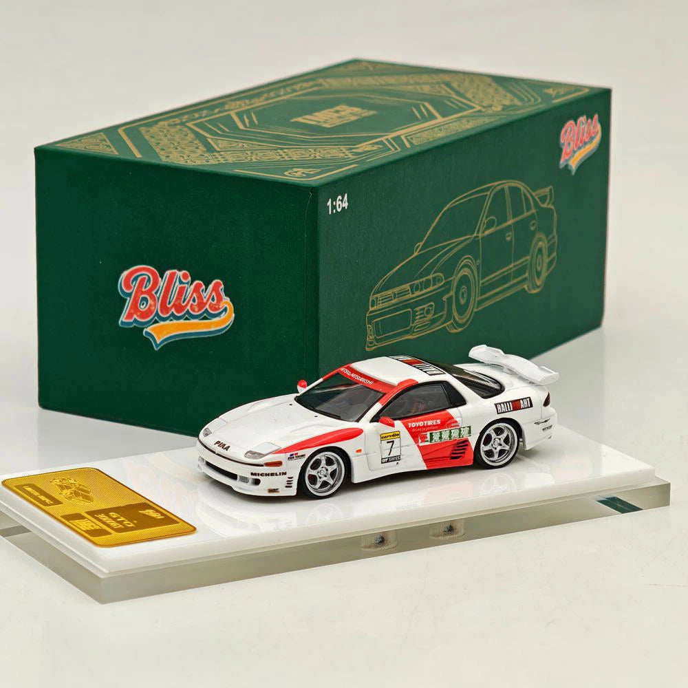 Bliss 1:64 GTO 3000GT Coupe JDM TMCS 2026 MY Petrol Livery Diecast Model Car Collectible