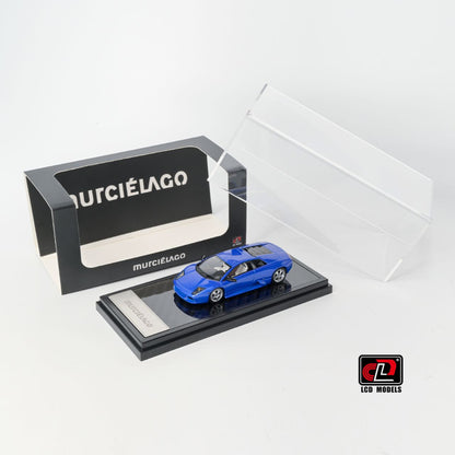 Pre order LCD 1:64 Murcielago The first generation bat Orange/Blue Can open the tailgate Diecast Alloy Collectible Model Car
