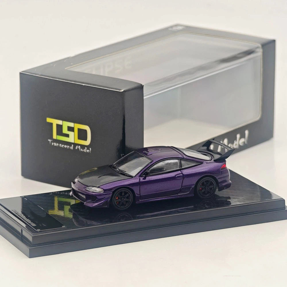 Transcend model 1:64 1995 Eclipse GS Coupe Sports Model Diecast Metal Car Limited Collection (5 Variants)