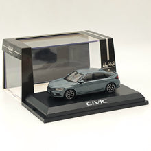 Hobby Japan 1/43 Civic (FL1) LX Sonic Gray Pearl Modèle réduit de voiture moulé sous pression 