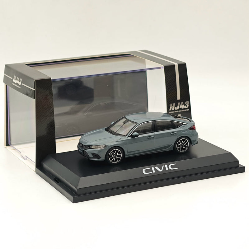 Hobby Japan 1/43 Civic (FL1) LX Sonic Gray Pearl Diecast Model Car Limited