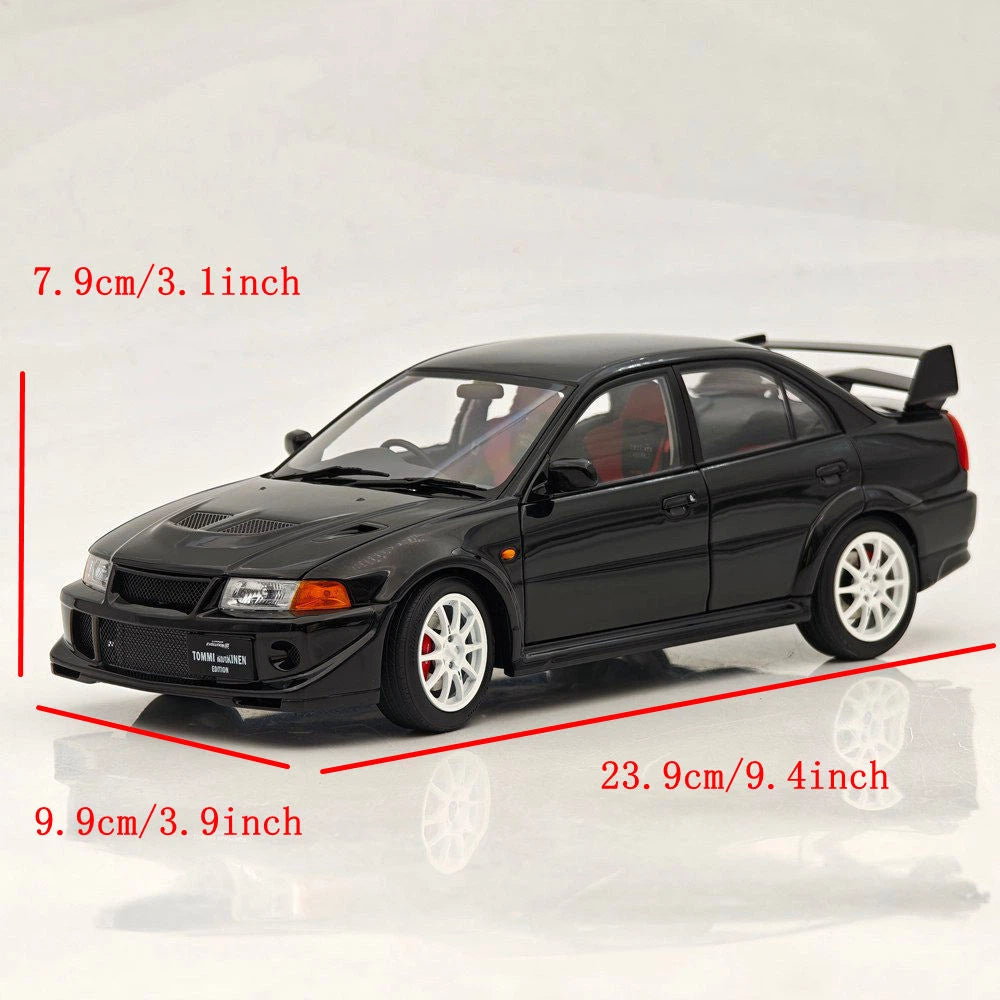 MOTORHELIX 1:18 Lancer Evolution VI GSR T.M.E. 6.5 Full Opening Diecast Model Car