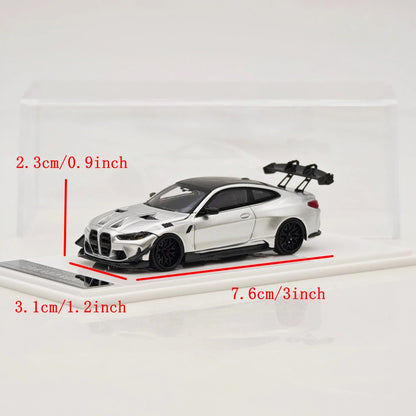 Street Weapon SW 1/64 M4 G82 GTR Lightning Purple Full Widebody Kit Diecast Model Car Limited Edition