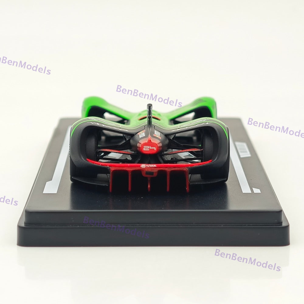 ROBORACE 1/43 Resin Robot On Board Electric Driverless Car Competition Model #24
