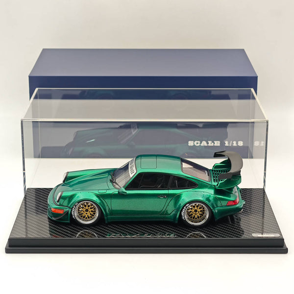 *RARE* TGM Model 1/18 RWB Porsche 911 964 Metallic Green TGM18002 Resin Limited Edition Collection