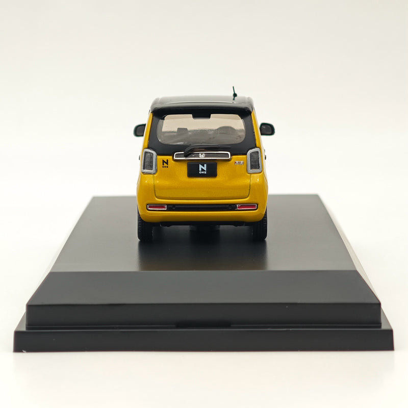 Hobby Japan 1/43 Honda N-ONE RS Premium Yellow Pearl ll HJ432001Y Diecast Model Car Limited Collection