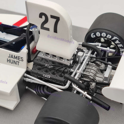 1/18 Tecnomodel March Ford 731 1973 USA GP #27 James Hunt TM18-289D Resin Model
