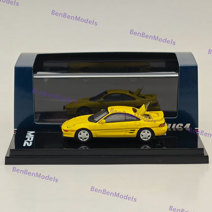 1/64 Hobby Japan Toyota MR2 (SW20)GT-S 1991 Diecast Model Car Limited Collection