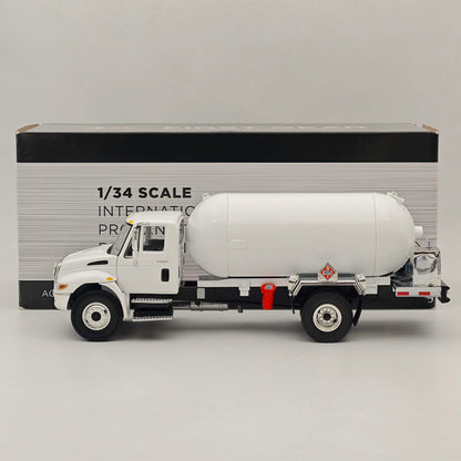 First Gear 1/34 International DuraStar Propane Truck White 10-4059 Diecast Metal
