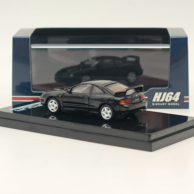 Hobby Japan 1/64 Toyota CELICA GT-FOUR ST205 JDM STYLE Black HJ642064ABK Diecast Models Car Collection