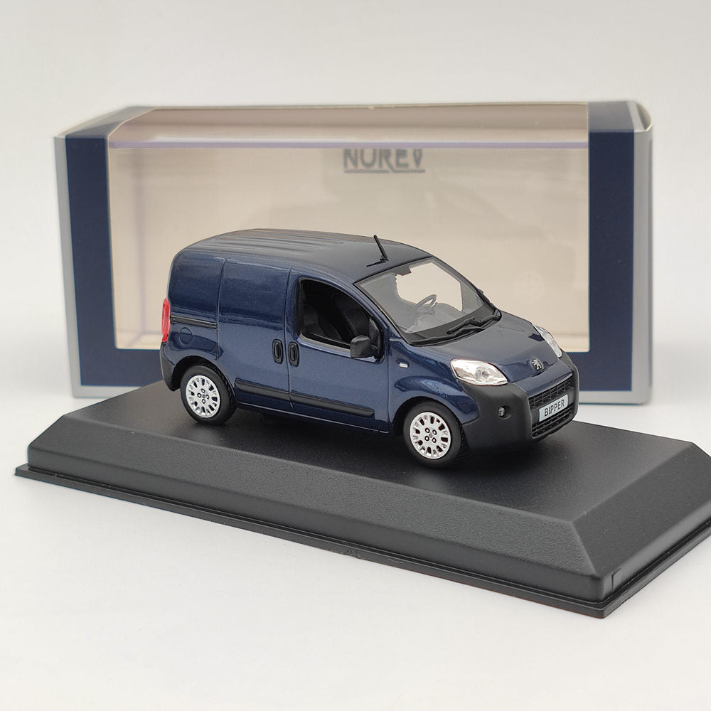 1/43 Norev Peugeot Bipper Van Blue Diecast Models Car Christmas Gift Collection In Stock - US