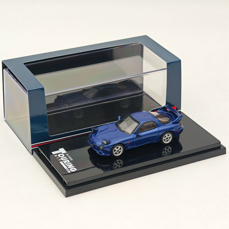 1/64 Hobby Japan Mazda RX-7 FD3S A-Spec. HJ643007CCBL Innocent Blue Mica Diecast