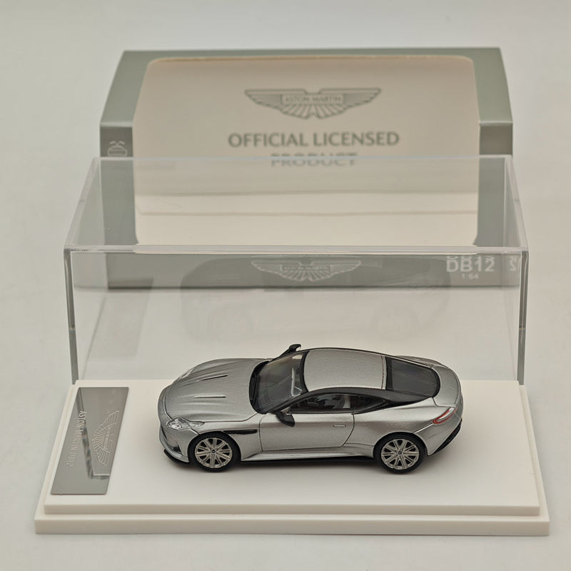 XG 1:64 Scale DB12 Coupe Racing Sports Silver Model Diecast Metal Car Collection