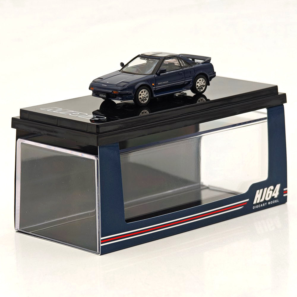 Hobby Japan 1:64 MR2 1600G - LIMITED SUPER CHARGER 1988 T BAR ROOF HJ643056A Series Diecast Model Car Limited Collection