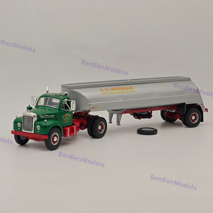 1:34 FIRST GEAR Mack B-Model with 30 Fuel Tank Trailer DIECAST Model 19-4040